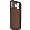 Coque arrière Decoded en cuir véritable pour Apple iPhone 17 Pro - Chocolate Brown 5