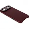 Coque arrière Decoded en cuir véritable pour Apple iPhone Air - Dark Ruby 6