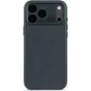 Coque arrière Decoded en cuir véritable pour Apple iPhone 17 Pro Max - Navy Shadow
