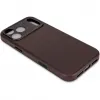 Coque arrière Decoded en cuir véritable pour Apple iPhone 17 Pro Max - Chocolate Brown 9