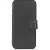 Coque portefeuille en cuir véritable Decoded en cuir véritable 2-en-1 pour Apple iPhone 17 Pro Max - Noir 3
