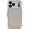 Coque portefeuille en cuir véritable Decoded en cuir véritable 2-en-1 pour Apple iPhone 17 Pro - Solid Clay