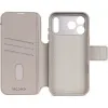 Coque portefeuille en cuir véritable Decoded en cuir véritable 2-en-1 pour Apple iPhone 17 Pro - Solid Clay 5