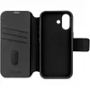 Coque portefeuille en cuir véritable Decoded en cuir véritable 2-en-1 pour Apple iPhone 17 - Noir 5