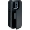 Coque portefeuille détachable Decoded en cuir véritable 2-en-1 pour Apple iPhone 17 - Navy Shadow 1