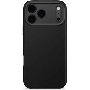 Coque arrière en silicone Decoded avec MagSafe pour Apple iPhone 17 Pro Max - Phantom Noir