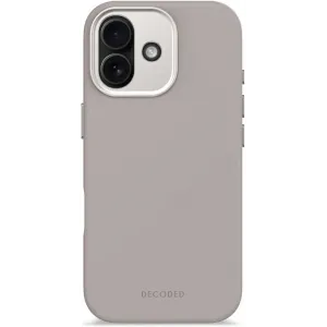 Coque arrière en silicone Decoded avec MagSafe pour Apple iPhone 17 - Soft Taupe