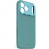 Coque arrière en silicone Decoded avec MagSafe pour Apple iPhone 17 Pro Max - Retro Blue 2