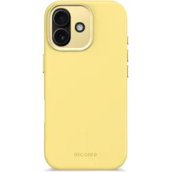 Coque arrière en silicone Decoded avec MagSafe pour Apple iPhone 17 - Yuma Yellow