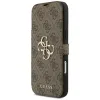 Coque portefeuille Guess 4G Big Metal Logo pour Apple iPhone 17 Pro Max - Marron 3
