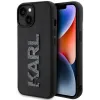 Coque arrière Karl Lagerfeld 3D Rubber Glitter Logo pour Apple iPhone 15 - Noir 0