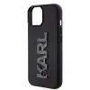 Coque arrière Karl Lagerfeld 3D Rubber Glitter Logo pour Apple iPhone 15 - Noir 5
