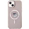 Coque arrière Karl Lagerfeld IML Choupette avec MagSafe pour Apple iPhone 15 Plus/14 Plus - Rose 3