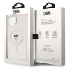 Coque arrière Karl Lagerfeld IML Choupette avec MagSafe pour Apple iPhone 15 Plus/14 Plus - Rose 8