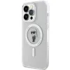 Coque arrière Karl Lagerfeld IML Ikonik avec MagSafe pour Apple iPhone 15 Pro Max - Transparent 2