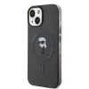 Coque arrière Karl Lagerfeld IML Ikonik avec MagSafe pour Apple iPhone 15 - Noir 2