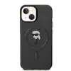 Coque arrière Karl Lagerfeld IML Ikonik avec MagSafe pour Apple iPhone 15 - Noir 3