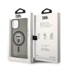 Coque arrière Karl Lagerfeld IML Ikonik avec MagSafe pour Apple iPhone 15 - Noir 8
