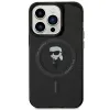 Coque arrière Karl Lagerfeld IML Ikonik avec MagSafe pour Apple iPhone 15 Pro Max - Noir 3