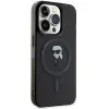 Coque arrière Karl Lagerfeld IML Ikonik avec MagSafe pour Apple iPhone 15 Pro Max - Noir 4