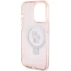 Coque arrière rigide Karl Lagerfeld Ring Stand Karl & Choupette avec MagSafe pour Apple iPhone 15 Pro Max - Rose 7