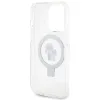 Coque arrière rigide Karl Lagerfeld Ring Stand Karl & Choupette avec MagSafe pour Apple iPhone 14 Pro - Blanc 7