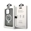 Coque arrière rigide Karl Lagerfeld Ring Stand Karl & Choupette avec MagSafe pour Apple iPhone 14 Pro Max - Noir 8