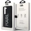 Coque arrière Karl Lagerfeld 3D Rubber Glitter Logo pour Samsung Galaxy S23 Plus - Noir 7