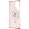 Coque arrière Karl Lagerfeld IML Choupette avec MagSafe pour Samsung Galaxy S24 Ultra - Rose 7