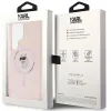 Coque arrière Karl Lagerfeld IML Choupette avec MagSafe pour Samsung Galaxy S24 Ultra - Rose 8