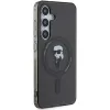Coque arrière Karl Lagerfeld IML Ikonik avec MagSafe pour Samsung Galaxy S24 - Noir 3