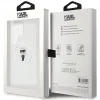 Coque arrière Karl Lagerfeld IML Ikonik avec MagSafe pour Samsung Galaxy S24 Ultra - Transparent 7