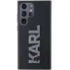 Coque arrière Karl Lagerfeld 3D Rubber Glitter Logo pour Samsung Galaxy S24 Ultra - Noir 1