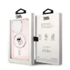 Coque arrière Karl Lagerfeld IML Choupette avec MagSafe pour Apple iPhone 14 Pro - Rose 8