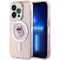 Coque arrière Karl Lagerfeld IML Choupette avec MagSafe pour Apple iPhone 14 Pro Max - Rose