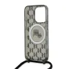Coque arrière Karl Lagerfeld IML Crossbody Monogram Karl & Choupette Head avec MagSafe pour Apple iPhone 15 Pro - Noir 6
