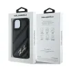 Coque arrière Karl Lagerfeld Diagonal Quilted Script pour Apple iPhone 15 Plus/14 Plus - Noir 8