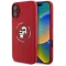 Coque arrière en silicone Karl Lagerfeld Karl & Choupette Heads Ring avec MagSafe pour Apple iPhone 16 Plus - Rouge