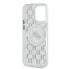 Coque arrière Karl Lagerfeld IML Monogram Karl & Choupette Head avec MagSafe pour Apple iPhone 15 Pro - Transparent 7