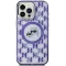 Coque arrière Karl Lagerfeld IML Monogram Karl & Choupette Head avec MagSafe pour Apple iPhone 15 - Violet
