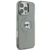 Coque arrière Karl Lagerfeld IML Metal Karl Head avec MagSafe pour Apple iPhone 16 Pro - Noir 4