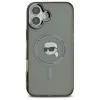 Coque arrière Karl Lagerfeld IML Metal Karl Head avec MagSafe pour Apple iPhone 16 Plus - Noir 3
