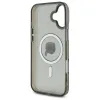 Coque arrière Karl Lagerfeld IML Metal Karl Head avec MagSafe pour Apple iPhone 16 - Noir 7