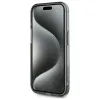 Coque arrière Karl Lagerfeld IML Metal Karl Head avec MagSafe pour Apple iPhone 15 Pro - Noir 2