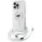 Coque arrière Karl Lagerfeld IML Choupette Head & Cord avec MagSafe pour Apple iPhone 16 Pro - Transparent