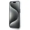 Coque arrière Karl Lagerfeld IML Metal Choupette Head avec MagSafe pour Apple iPhone 15 - Blanc 5