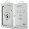 Coque arrière rigide Karl Lagerfeld Ring Stand Karl & Choupette avec MagSafe pour Apple iPhone 15 Plus/14 Plus - Blanc 8