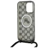 Coque arrière Karl Lagerfeld IML Crossbody Monogram Karl & Choupette Head avec MagSafe pour Apple iPhone 16 Pro - Noir 6