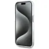 Coque arrière Karl Lagerfeld IML Metal Karl Head avec MagSafe pour Apple iPhone 15 Pro Max - Blanc 5