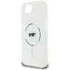 Coque arrière Karl Lagerfeld IML Metal Karl Head avec MagSafe pour Apple iPhone 17e/16e - Blanc 6